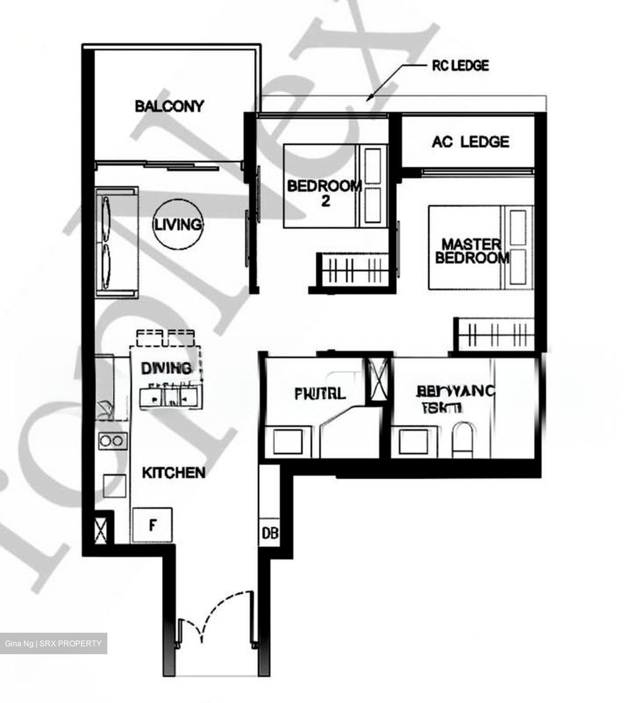 Kingsford Waterbay (D19), Apartment #600153991
